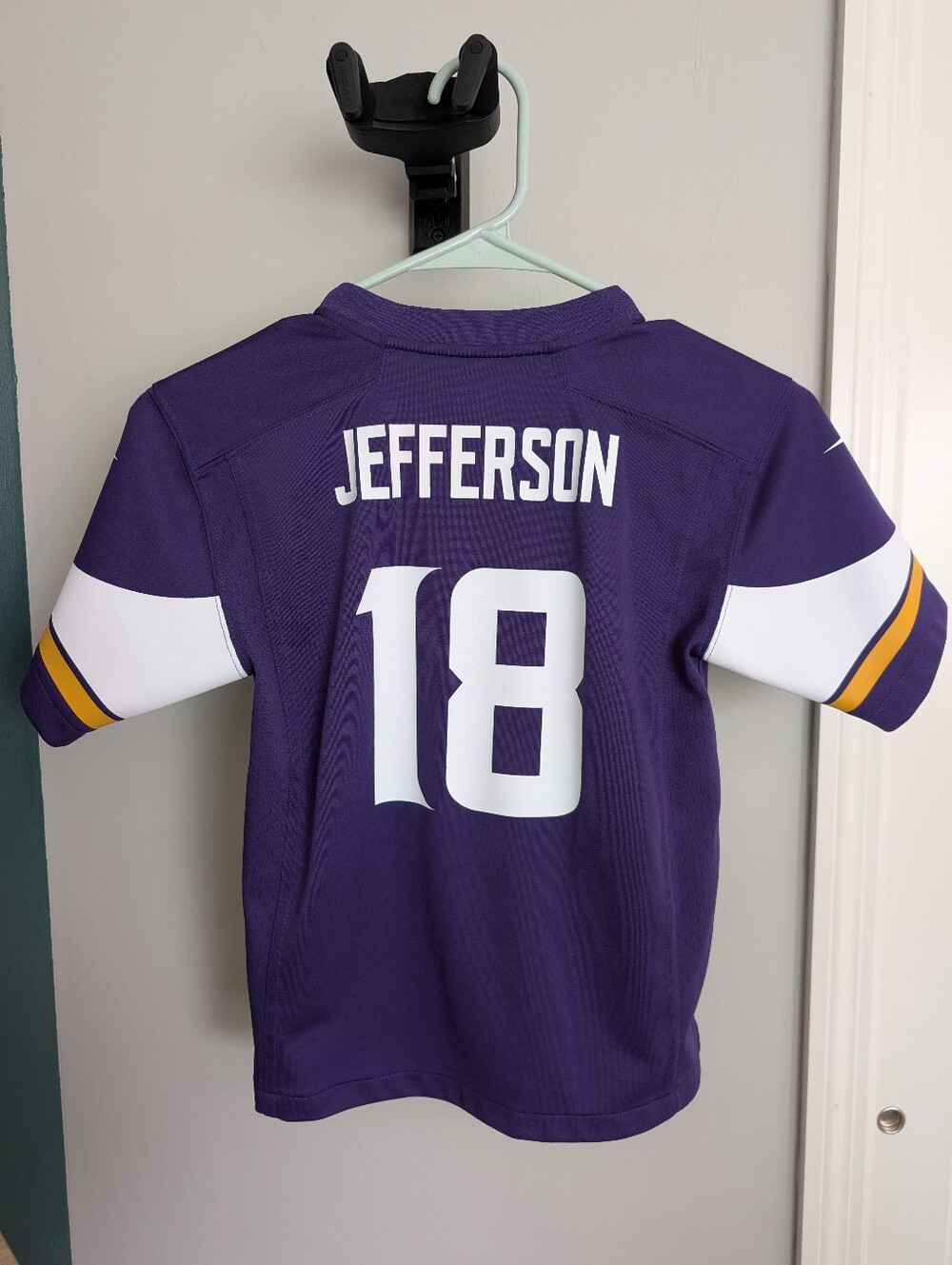 Youth MN Vikings Official Justin Jefferson Jersey #18
